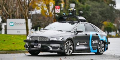 Baidu - A unique way to play the autonomous vehicle theme